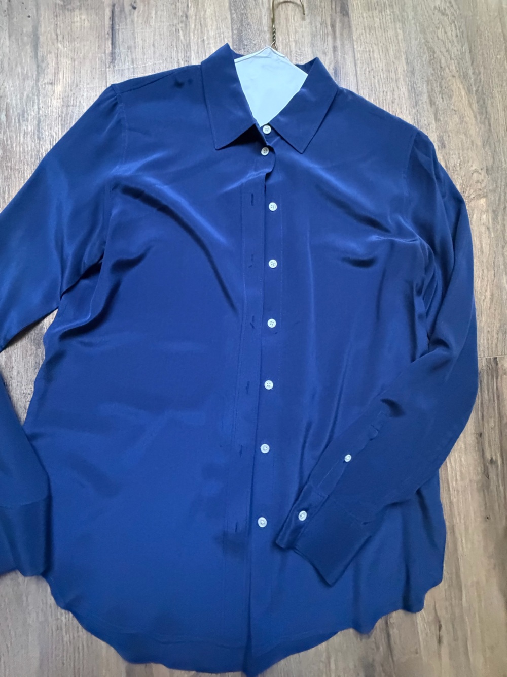 Everlane Silk Button Up Shirt Size 2